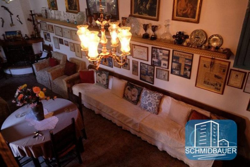 Pompia Kreta, Pompia: Traditionelles Haus in schöner Lage mit Innenhof zu verkaufen Haus kaufen